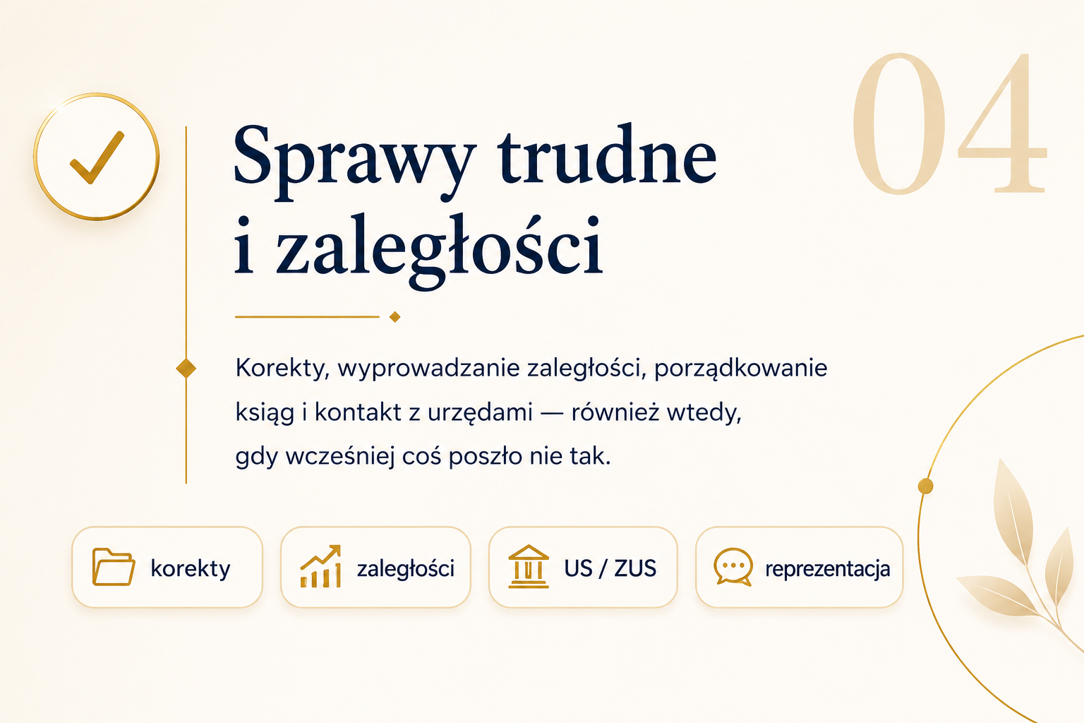 Sprawy trudne i zaległości