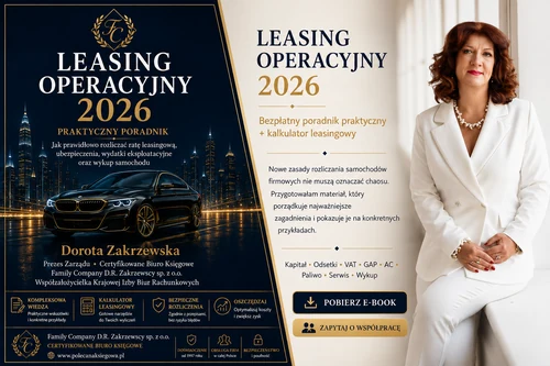 Leasing operacyjny 2026 — e-book Doroty Zakrzewskiej