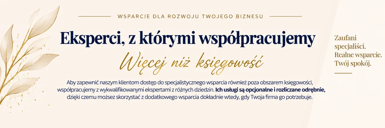 Eksperci, z którymi współpracujemy